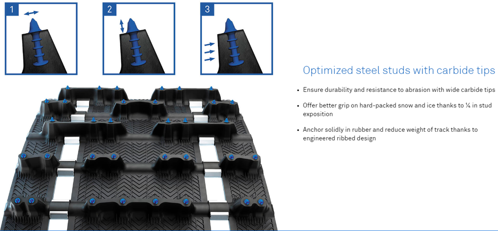 TRACK ICE ARROWHEAD 130 15X129-1.3 9437H