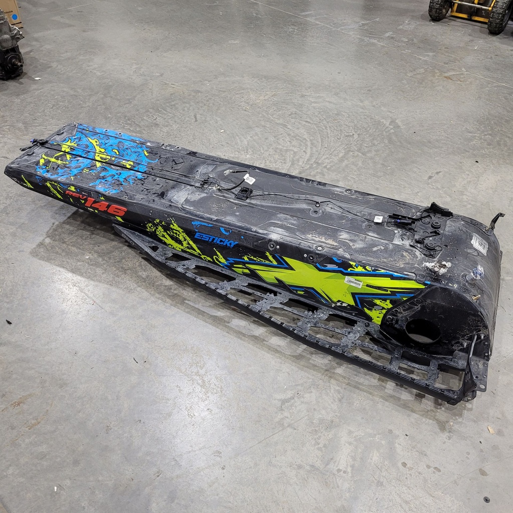(new ref. 415130511) deep black, chassis tunnel module 146" frame 146 inch