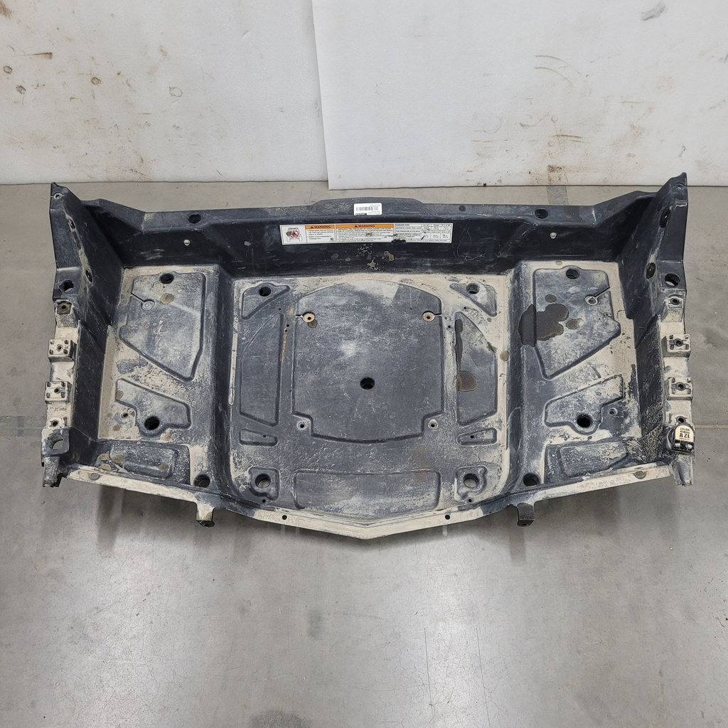 (new ref. 9999999) rear rack assembly, gloss black[built 3/23/11 and after]