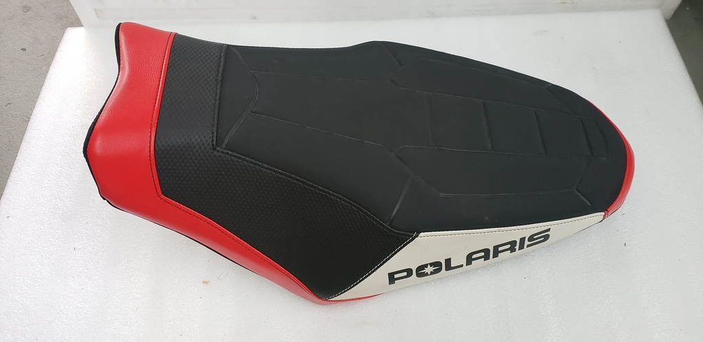 asm-seat cvr blk/red/wht