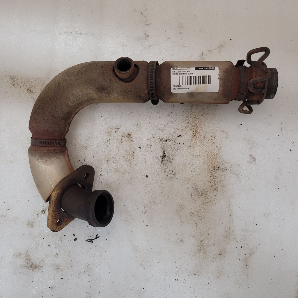 exhaust pipe assy