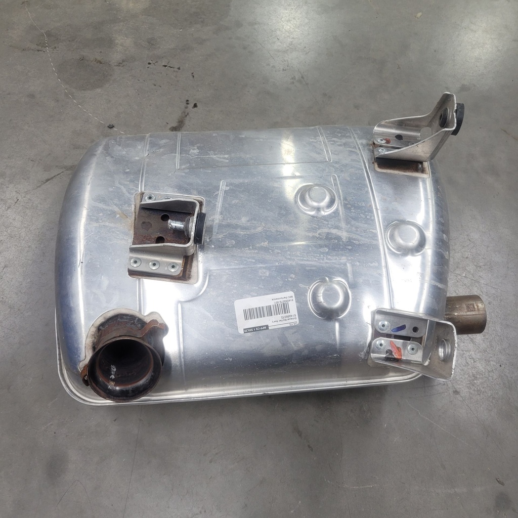 exhaust muffler ass'y