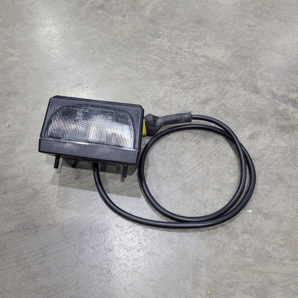 license plate light