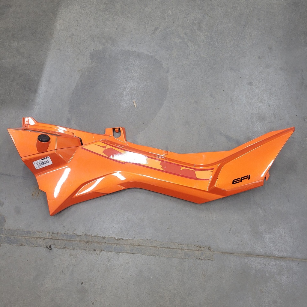 lh side cover, lava orange