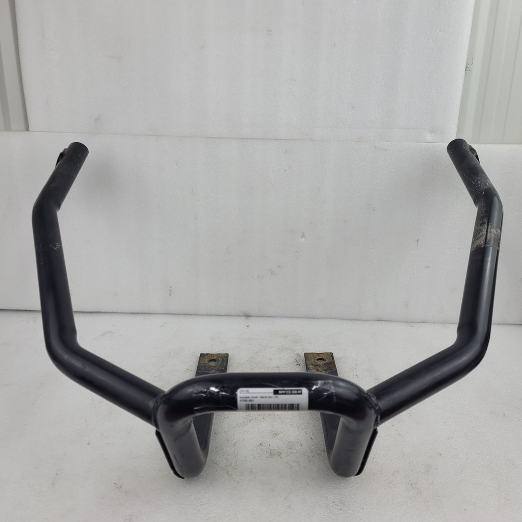bumper, front - black (inc. 37)
