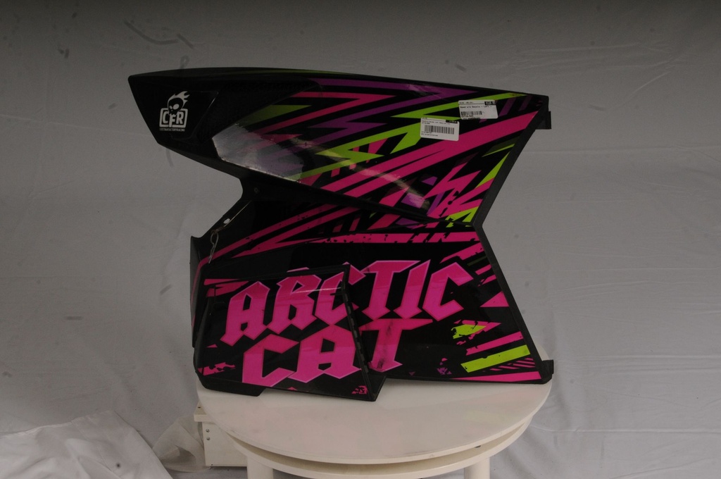 PANEL, SIDE W/O DECALS - LEFT - BLACK