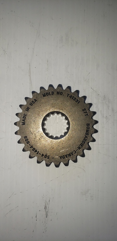 (new ref. 504153913) sprocket 27 teeth sku - udka - udkb - uuka - uukb - uuke - uukf