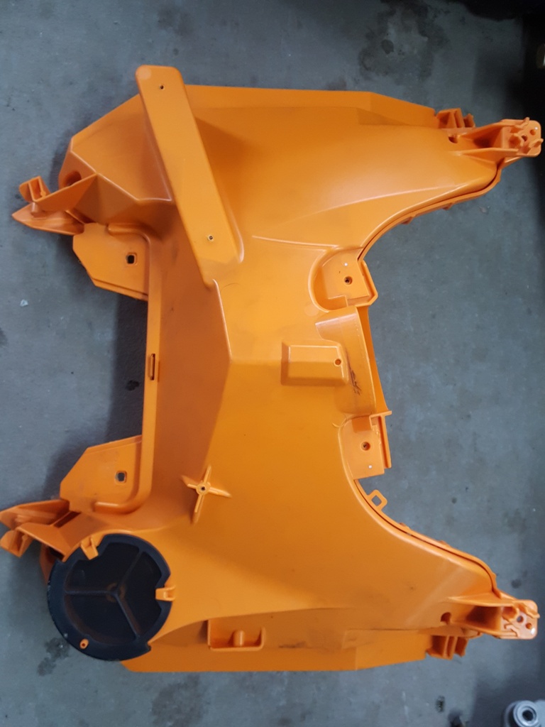 (new ref. 508000961) orange - air duct ass'y