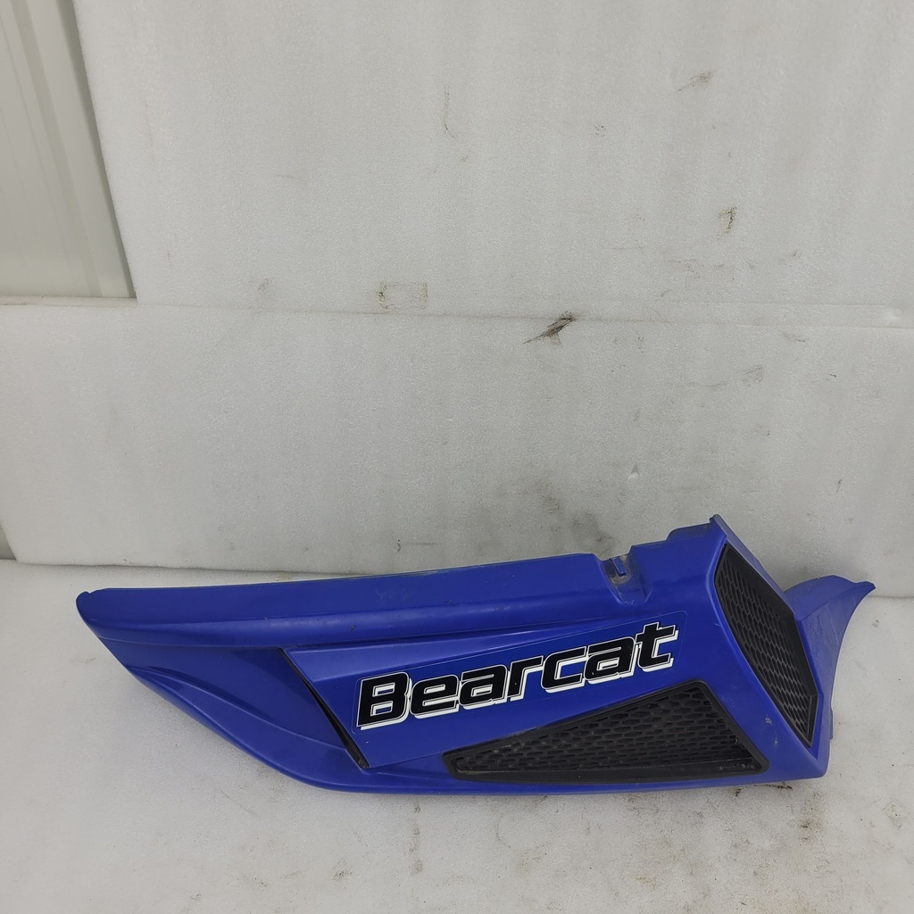 panel, side - upper - left - w/decals - blue (inc. 3 and 5)