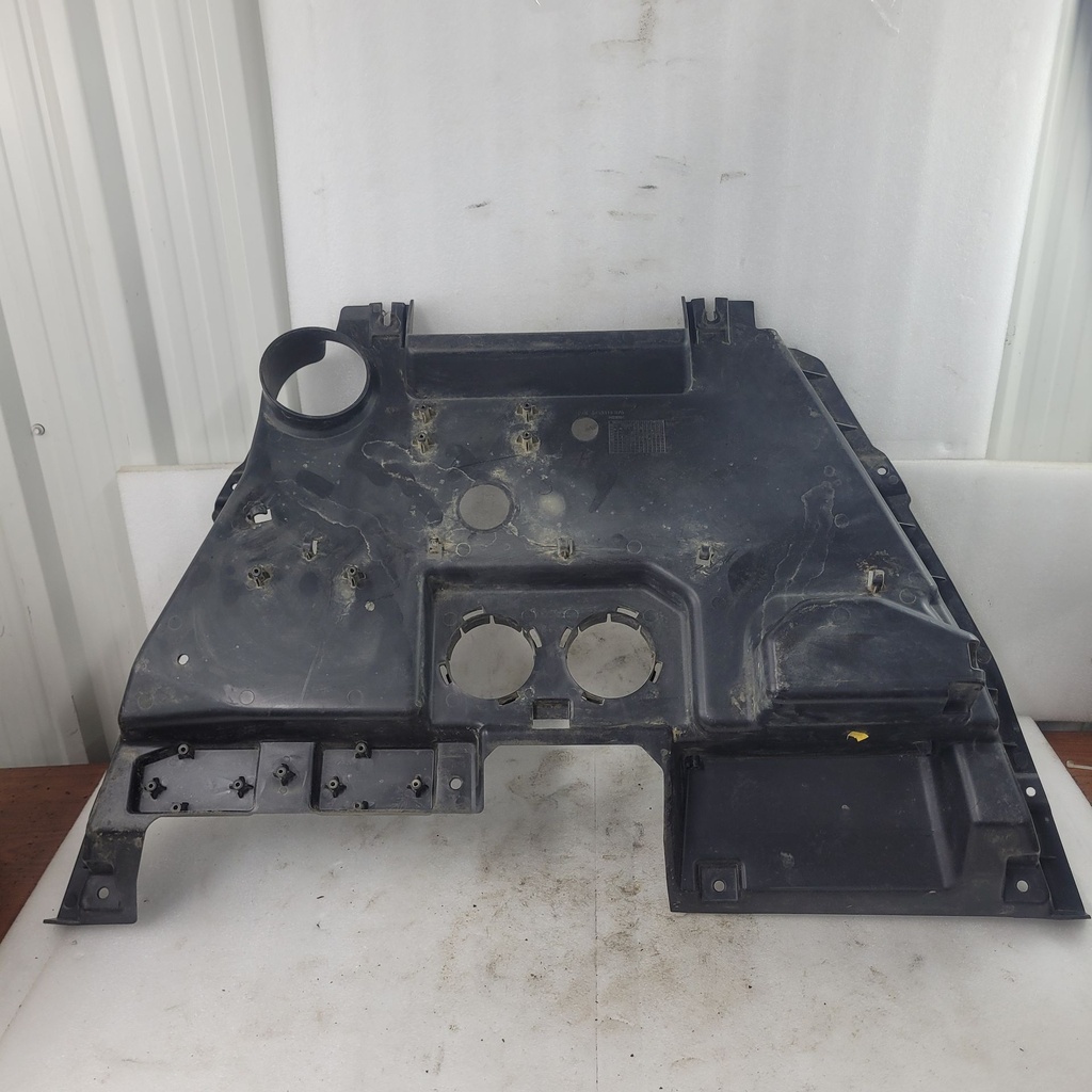 hood liner, gloss black
