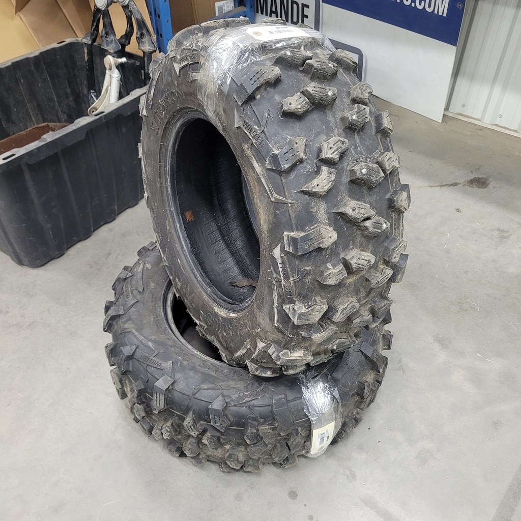 Set 2 pneus 27X9R14 Usagé