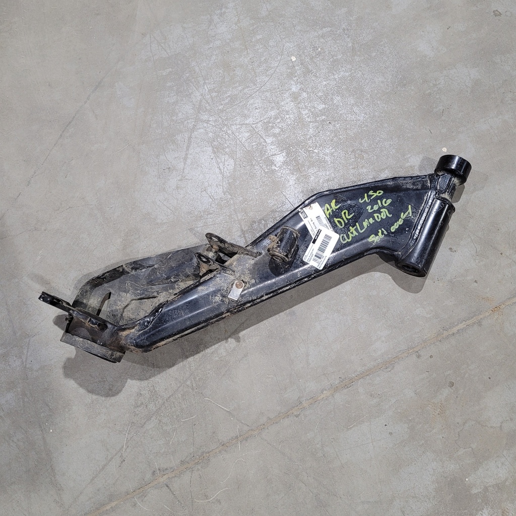 black, rh swing arm
