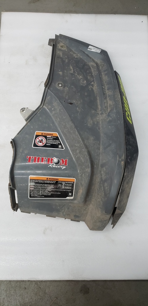 granit gray, lh rear fender