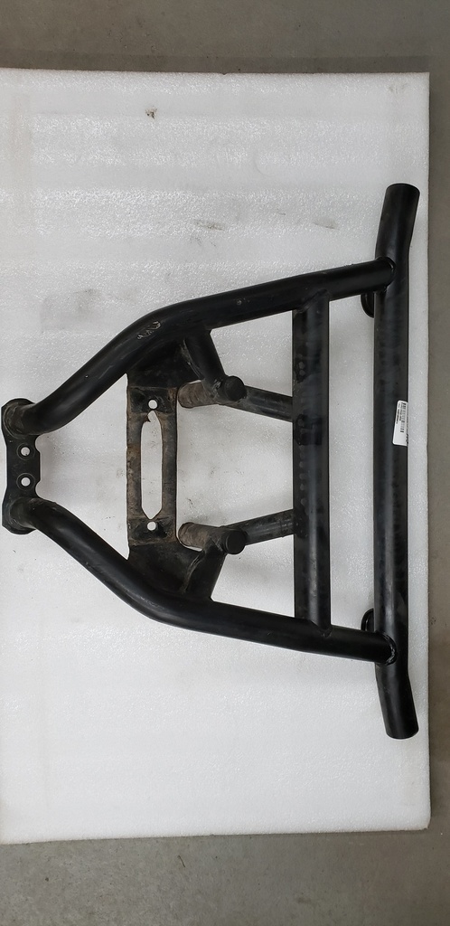 front bumper weld, matte black