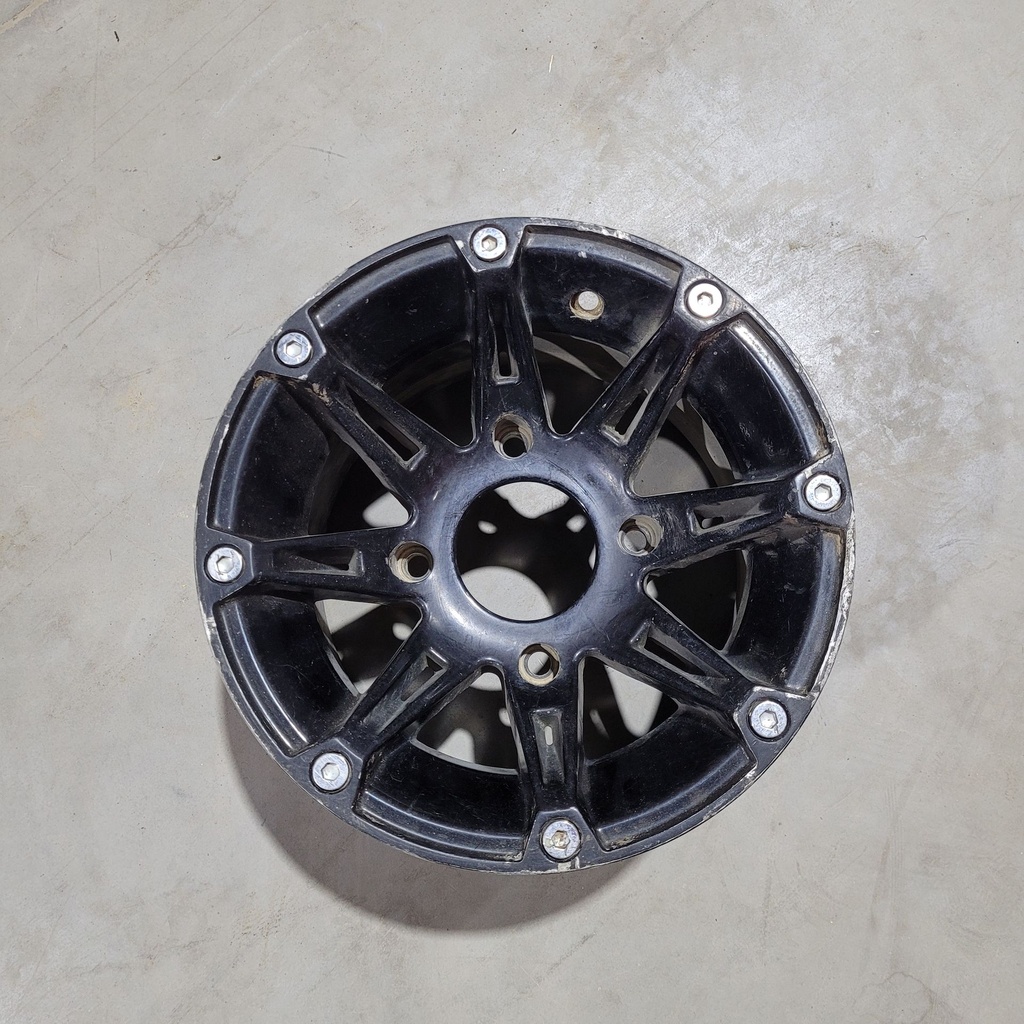 387X Rear Wheel 12x8 4+4 4/136