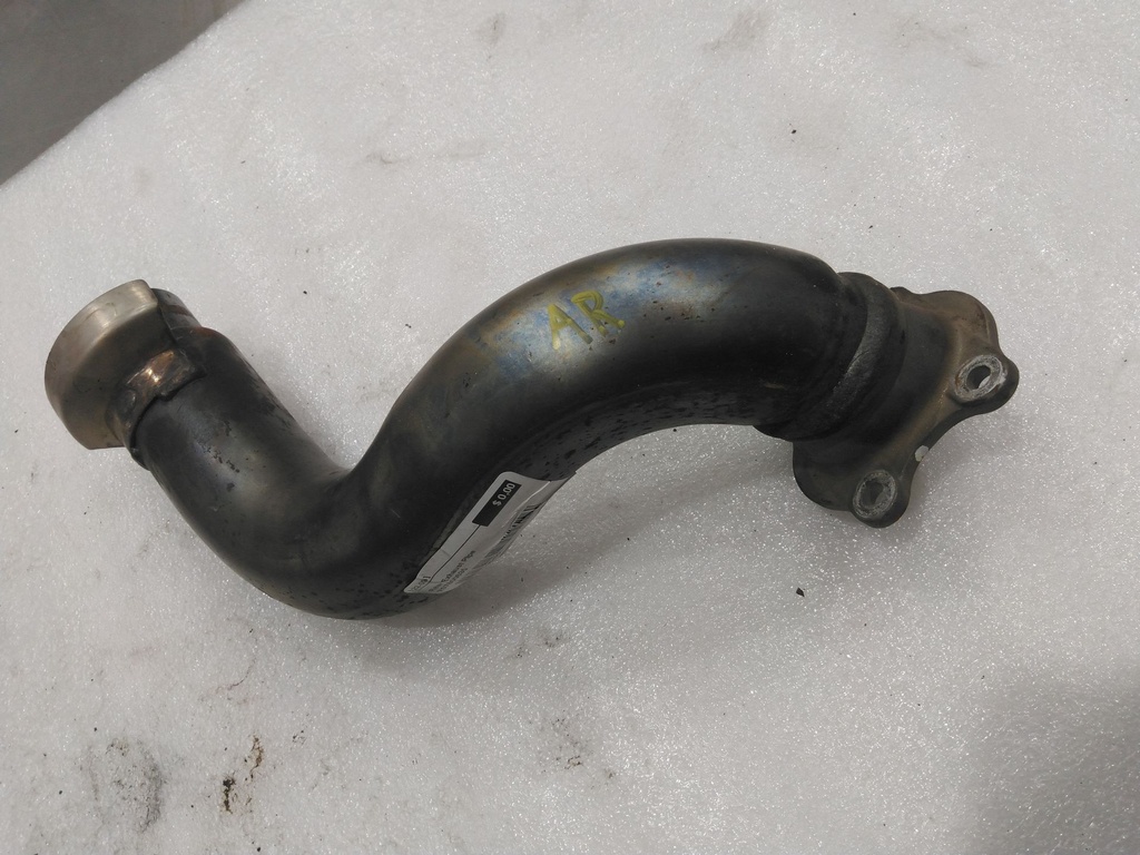 rear exhaust pipe