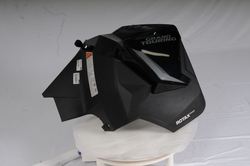 black, rh panel