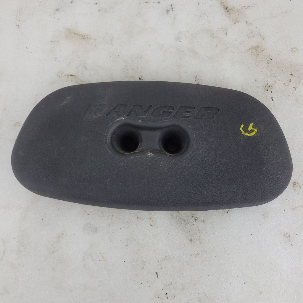 headrest, gloss black,