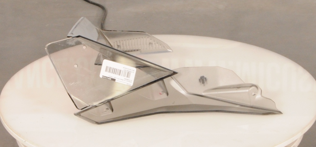 Deflector LH, Black 63% Light Transm.