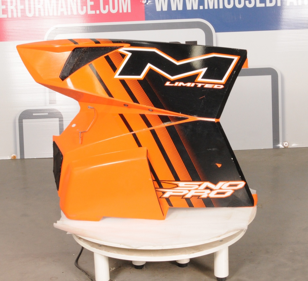 Panel, Side - Left - w/Decals - Orange