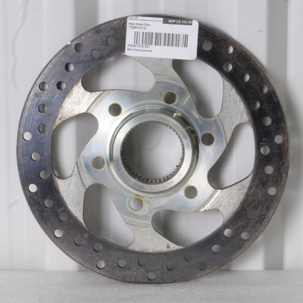 rear brake disk