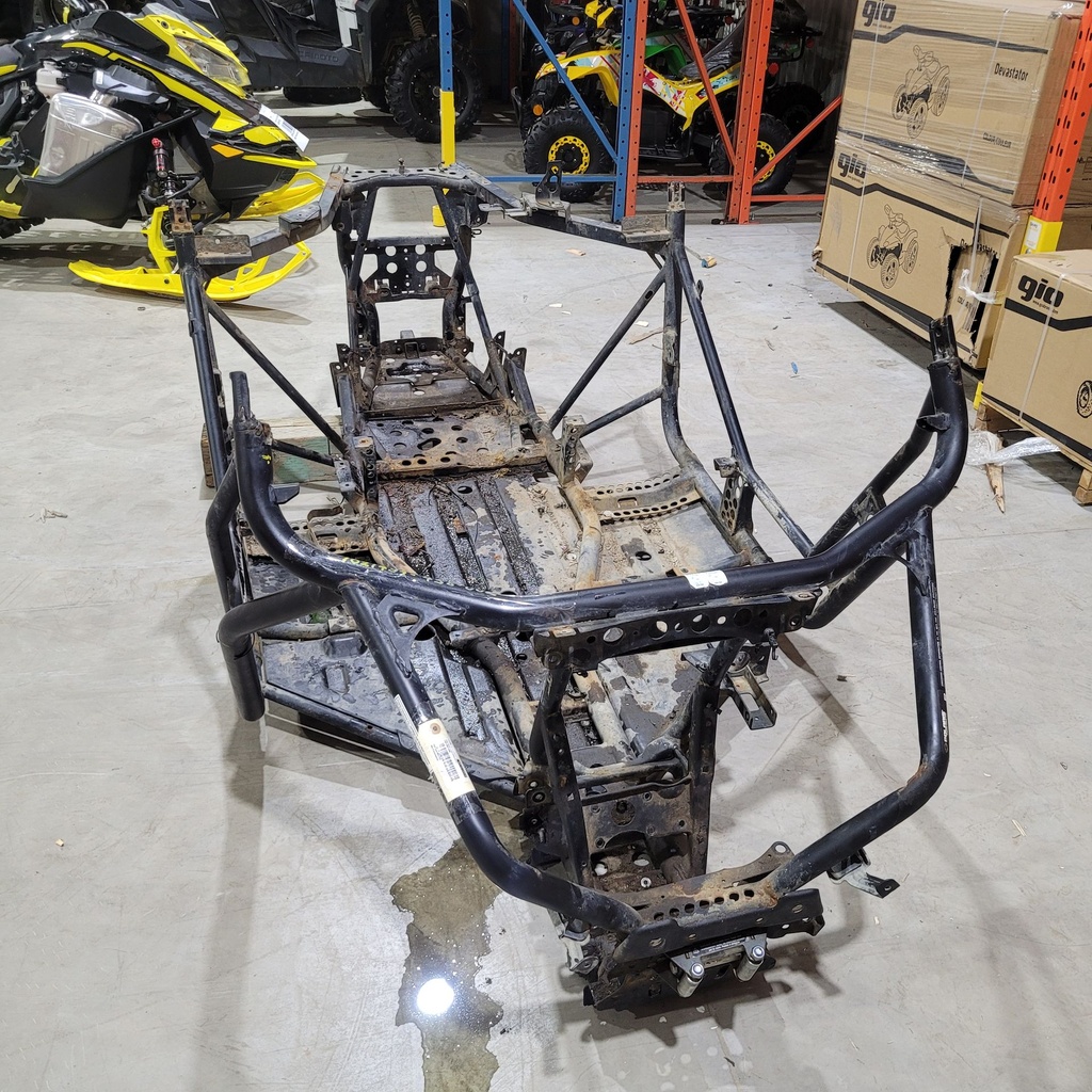 main frame weld, matte black
