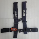 AFTER MARKET-BLACK 3" H STYLE 4 PT HARNESS-2742