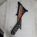 CF MOTO-LEFT HAND SIDE COVER (NEBULA BLACK)-9DS#-042025-6000-0BM