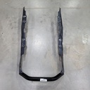 ITEK Bumper Powdercoat Series Rear - Steel - Fits Ski-doo Part# PA02-