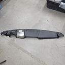 upper dash panel, gloss black