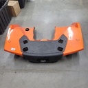 rear fender, lava orange