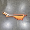 right hand side cover, lwb (crystal orange)