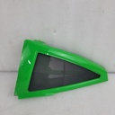bezel, intake - left green
