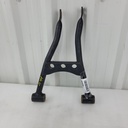 a-arm, rear lower - black - assembly