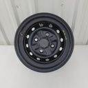 CF MOTO-(new ref. 9030-070100-20000) front steel rim 12", steel rim, black paint-9010-070100-B000