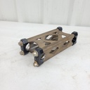 ARCTIC CAT-block, riser - 5.5" - bronze-1705-586
