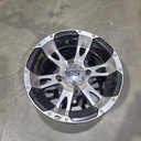 SS112 ALLOY 12X7 4/110 5+2 MACH-BLACK