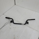 handlebar tube, gs blk, atv sin