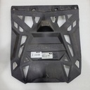 SNOW FLAP WITH HOLES, GLOSS BLA