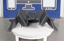 in-mold plenum, upper, gloss bl