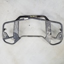 black, rear luggage rack