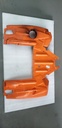 REAR SKID PLATE - ORANGE - 7639-091 arctic cat