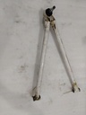 arm, front lower rh. (white) ur for dpbse