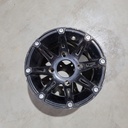 AFTER MARKET-387X Rear Wheel 12x8 4+4 4/136-MOOSE-0230-0453-USED