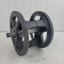 Wheel, Idler - Tri-Hub - 8.00 w/0.787 ID