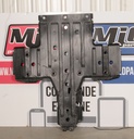 POLARIS-(new ref. 5456432-070) skid plate, gloss black-5450239-070