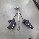 rear shock with quick adjust system