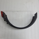 deep black, rear fender international