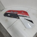 rear fender flare (rh), ferrari red ferrari red