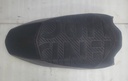 seat cover, black w/red sowing thread package enduro